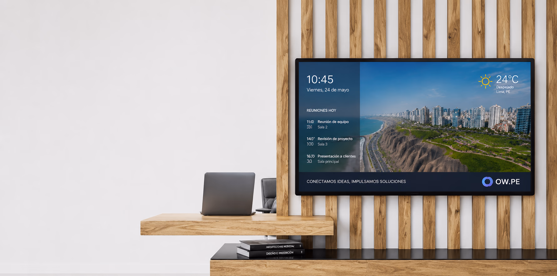 Soluciones de TV empresarial