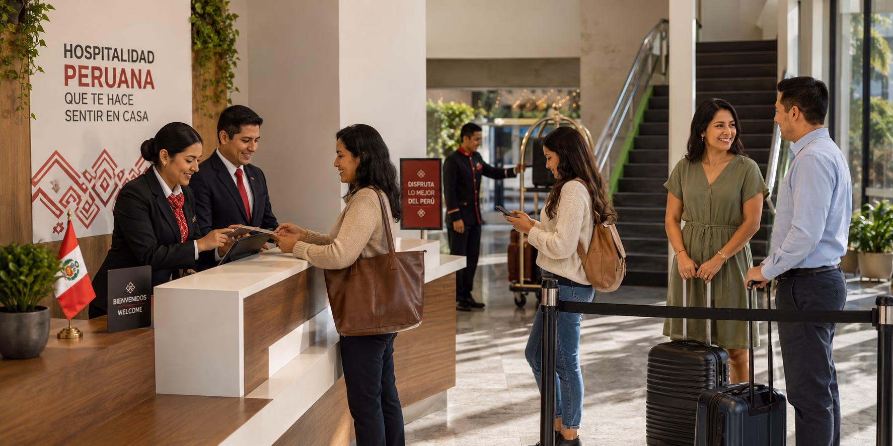 Equipo en entorno corporativo