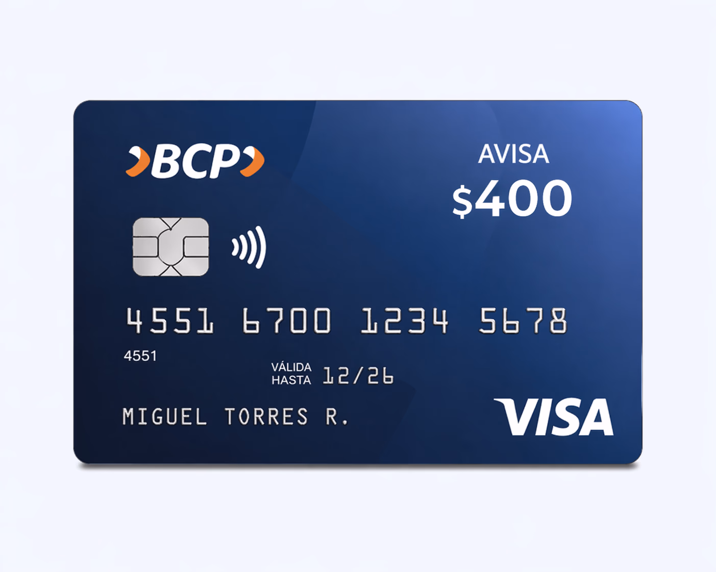 Tarjeta promocional empresarial