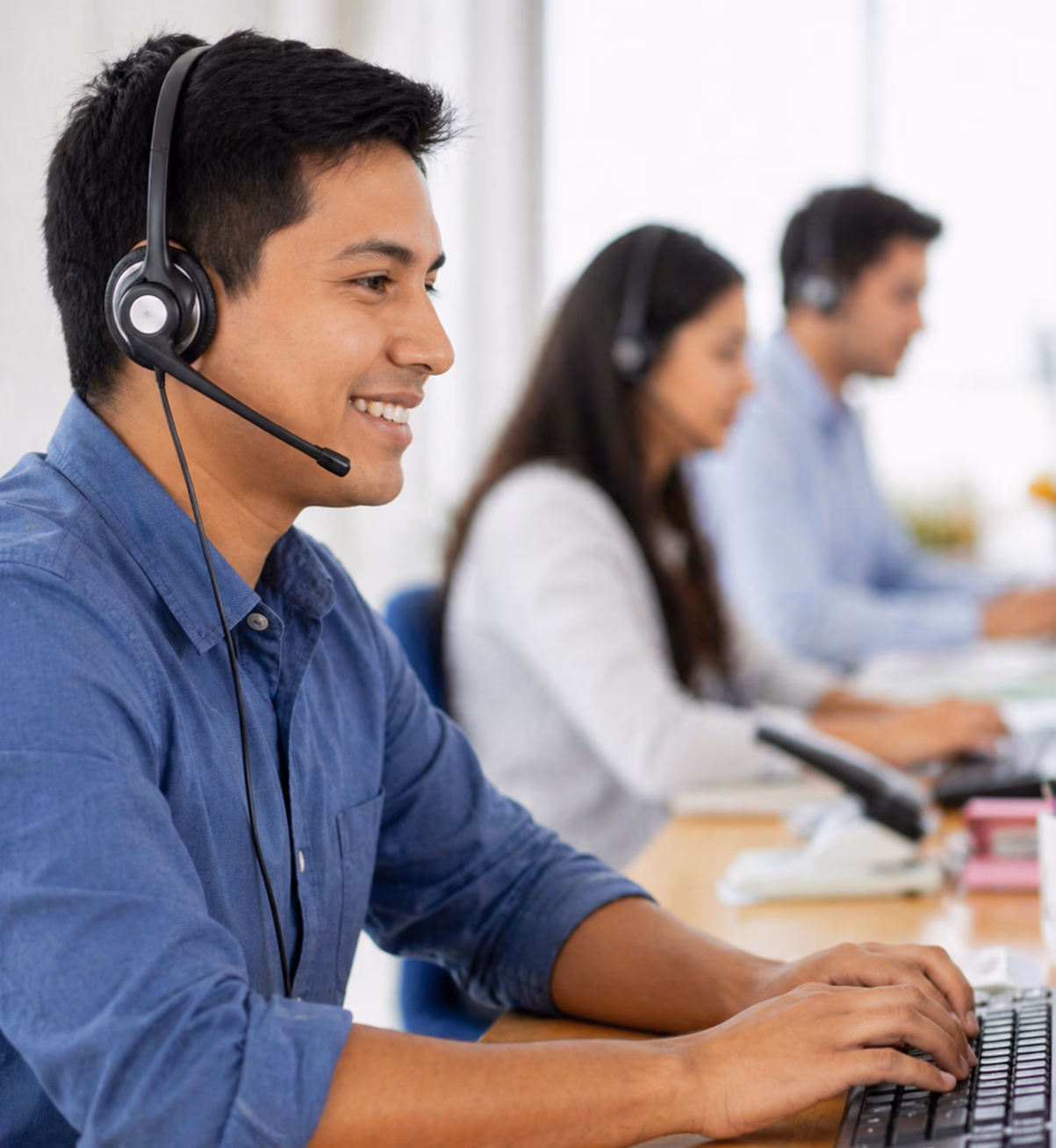 Atención telefónica empresarial